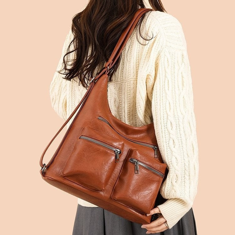PU Multi-style Shoulder Bag