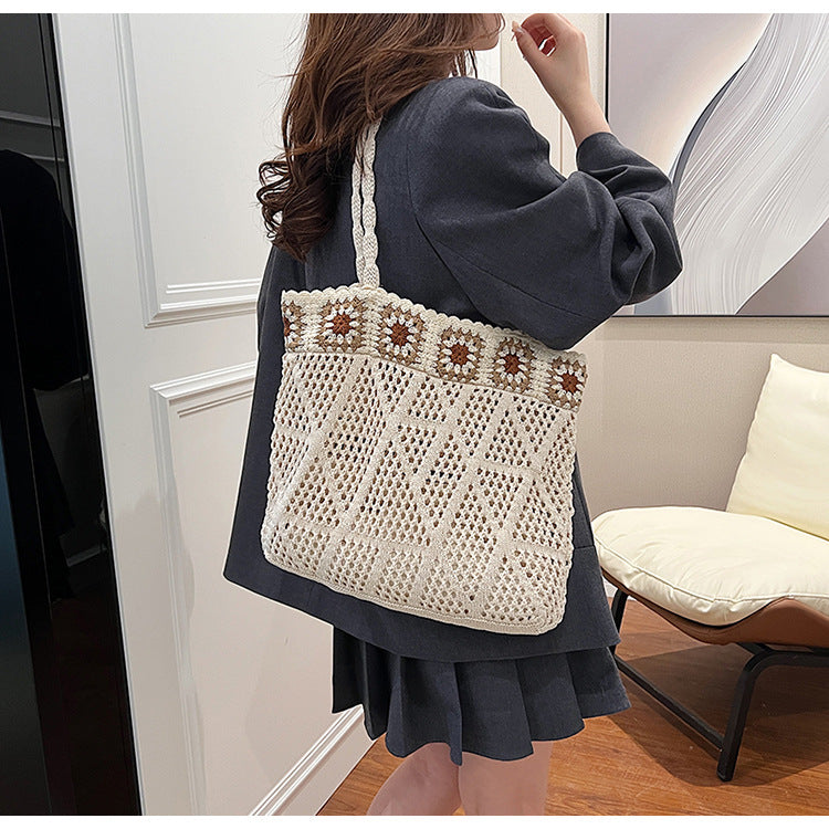 Knitted Hollow Out Bag