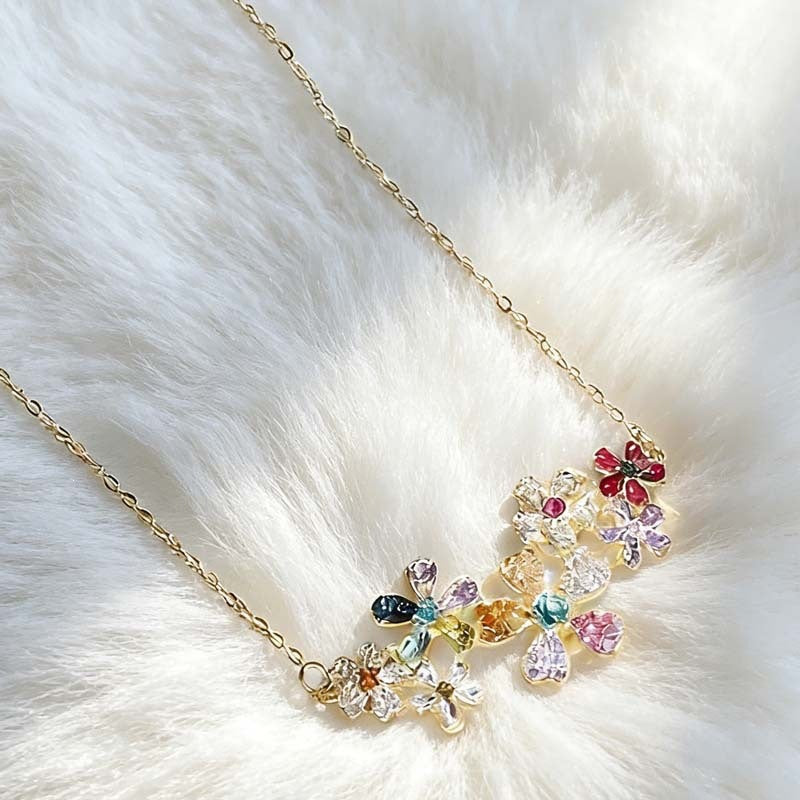 Floral Clavicle Chain