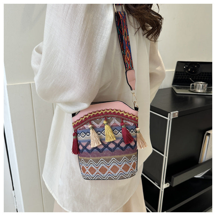 Ethnic Style Woven Bag