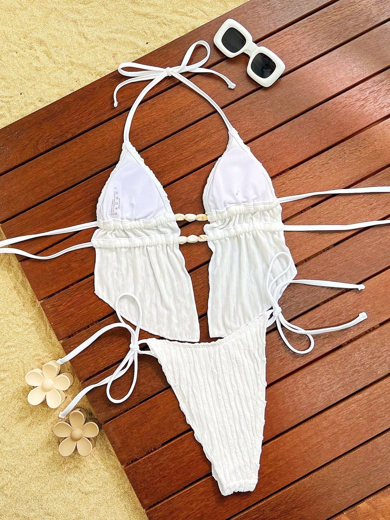 Halter Neck Bikini Set