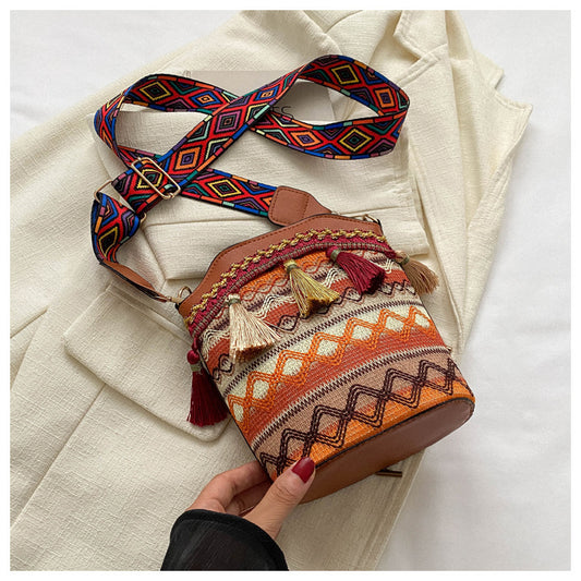 Ethnic Style Woven Bag