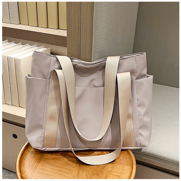 Solid Color Canvas Bag