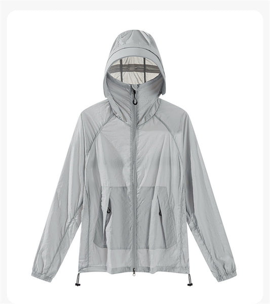 Unisex Hooded Lightweight Sun Protection Clothing