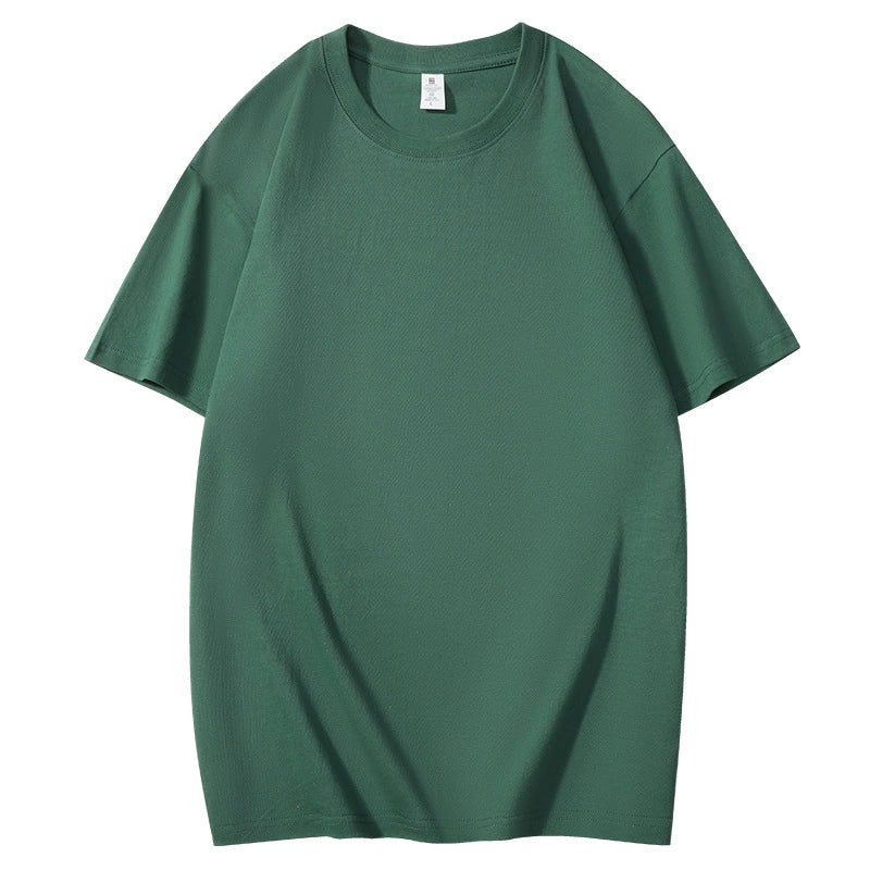 Solid Color T-Shirt For Men And Women