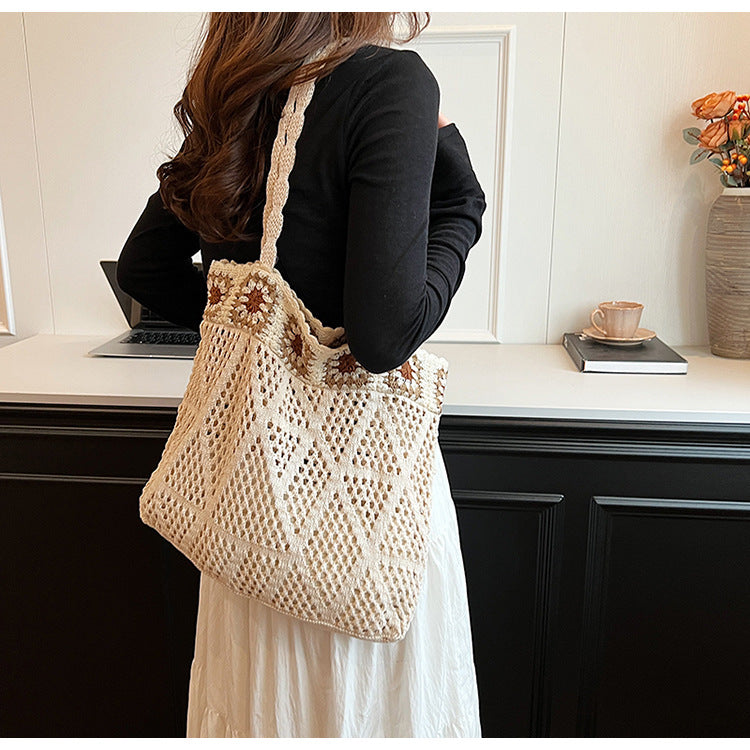 Knitted Hollow Out Bag