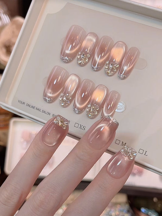 Pink Nail Art