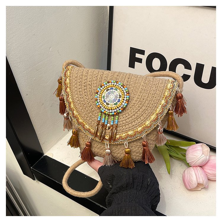 Bohemian Style Straw Bags