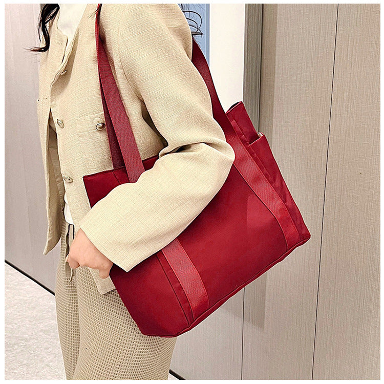 Solid Color Canvas Bag