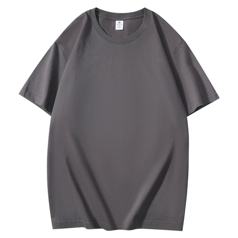 Solid Color T-Shirt For Men And Women