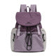 Color-blocked Lightweight Nylon Backpack