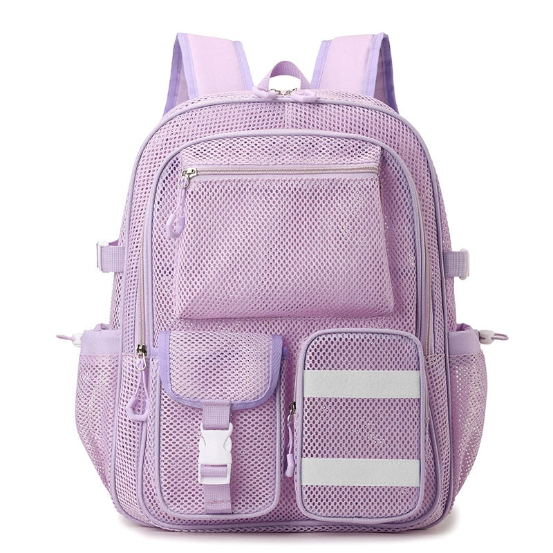 Hollow Out Multi Pockets Backpack