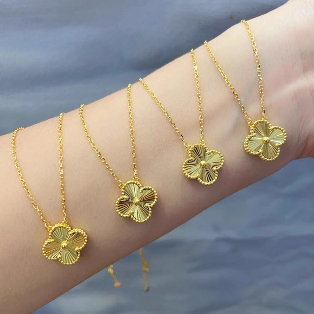 Women's Lucky Four-Leaf Clover Necklace