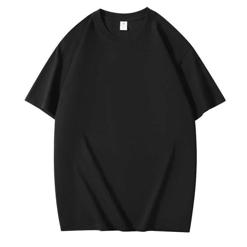 Solid Color T-Shirt For Men And Women