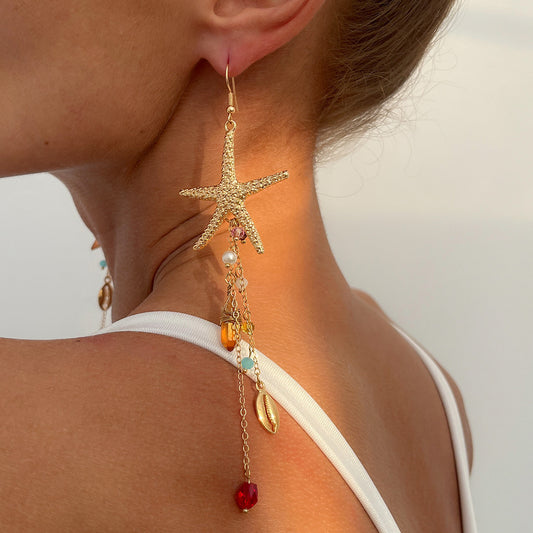 Seashell Bohemian Style Earrings