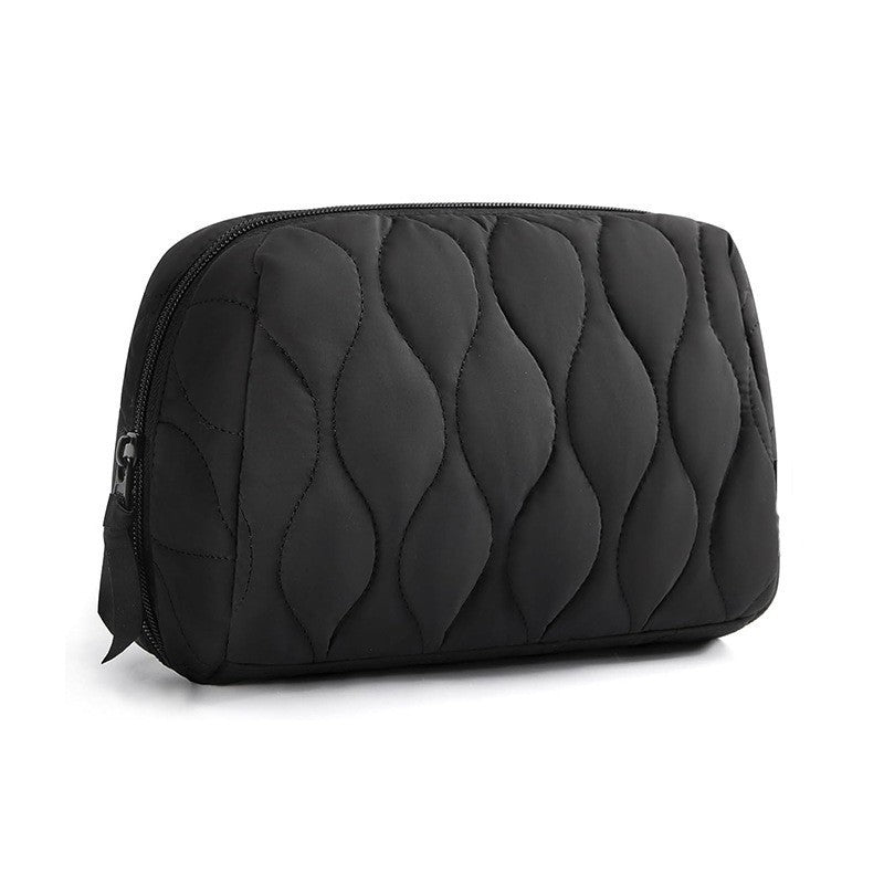 Hand-held Zippered Cosmetic Bag