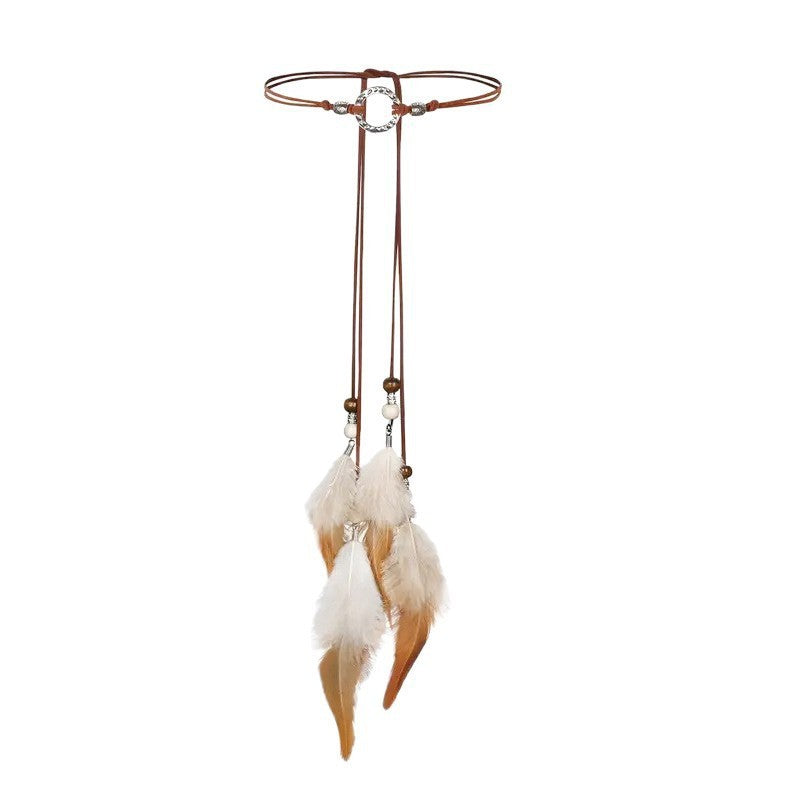 Bohemian Feather Headband