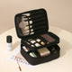 Portable Makeup Bag With Dividers