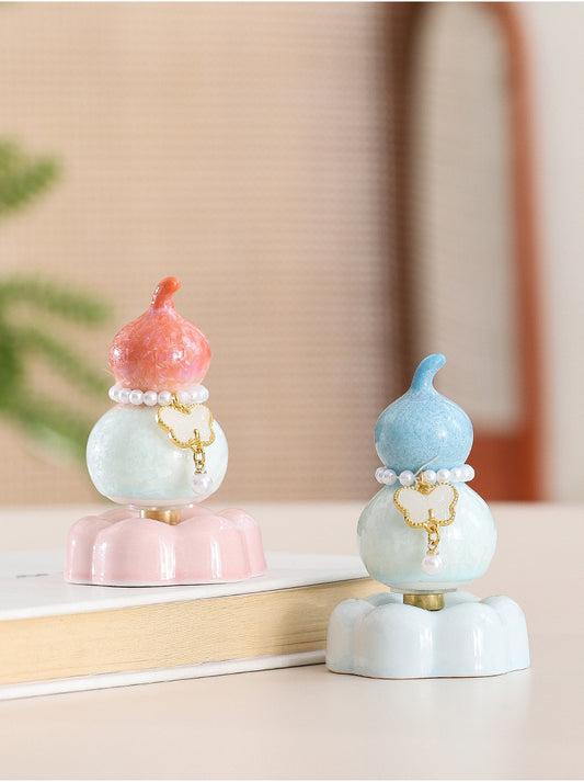Ceramic Gourd Ornament