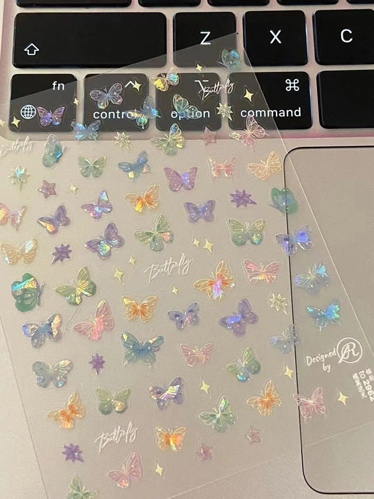 Butterfly Pattern Stickers