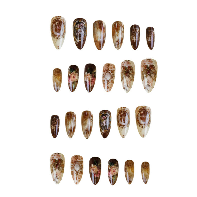 Amber Rose Nail Art