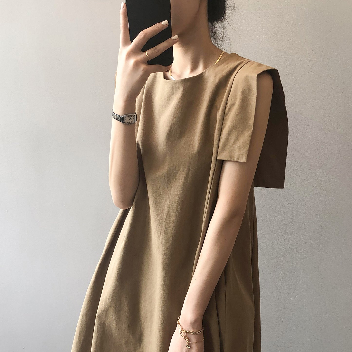 Sleeveless Casual Dress