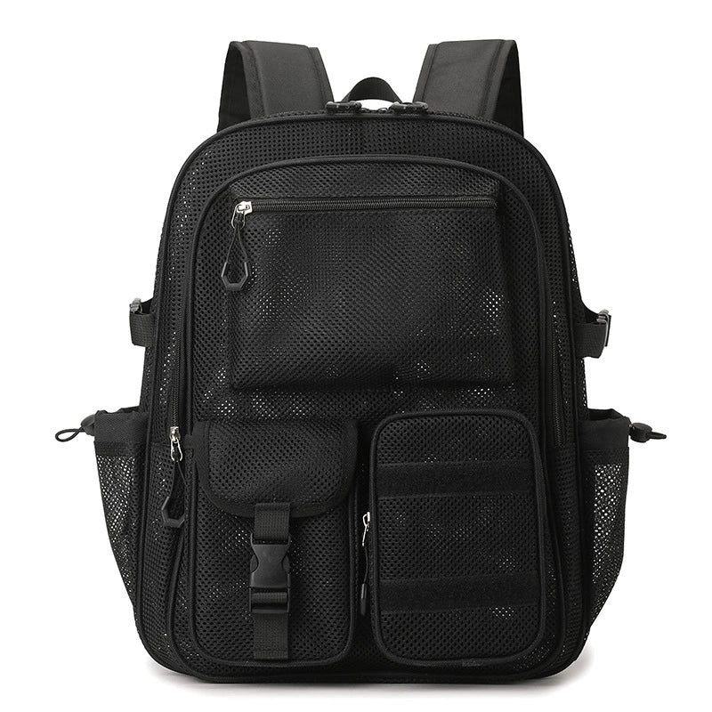 Hollow Out Multi Pockets Backpack