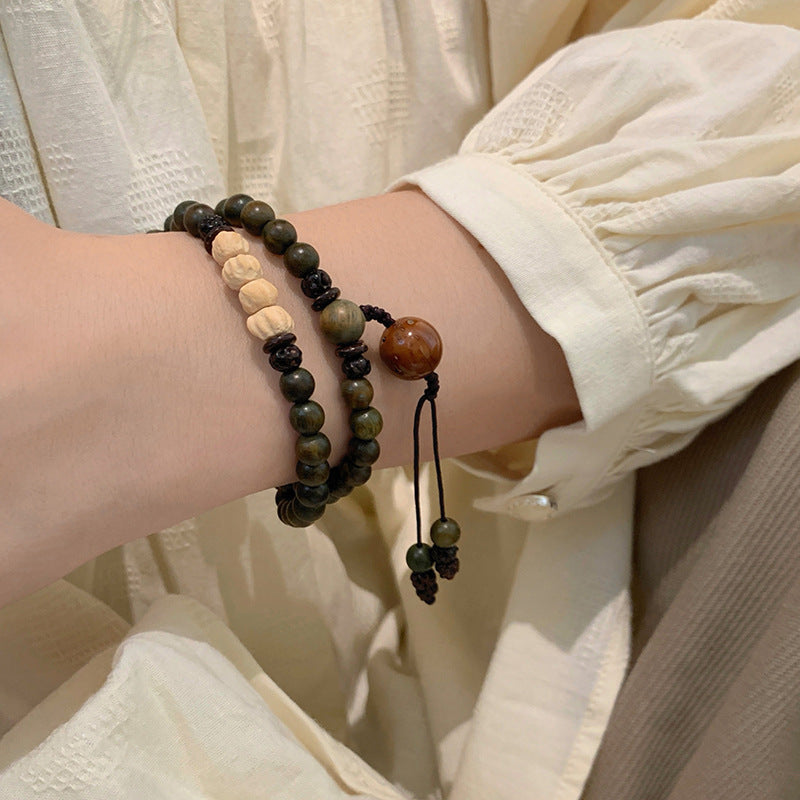 Wood Bodhi Bracelets