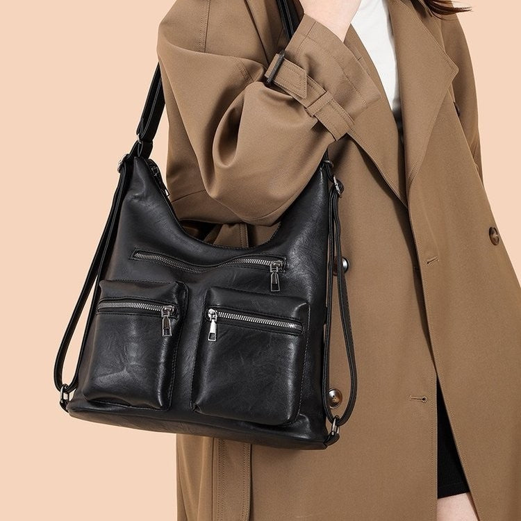 PU Multi-style Shoulder Bag