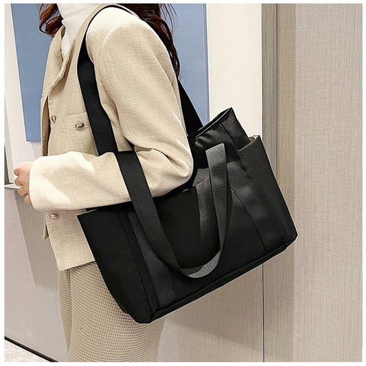 Solid Color Canvas Bag
