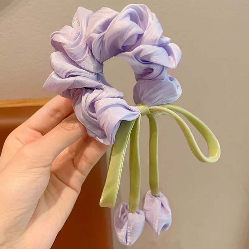 Tulip Flower Hair Tie for Children