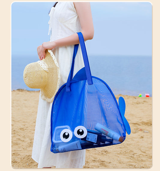 Children's Cartoon Large Capacity Mesh Bag