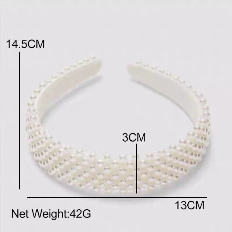 Imitation Pearl Headband