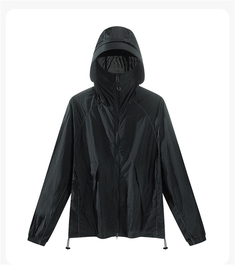 Unisex Hooded Lightweight Sun Protection Clothing