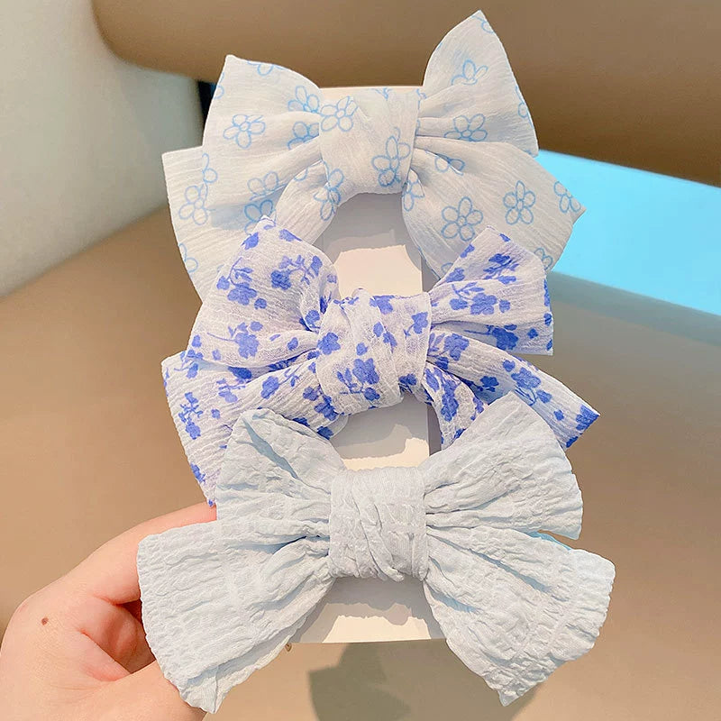 Children's Bow Hair Barrette