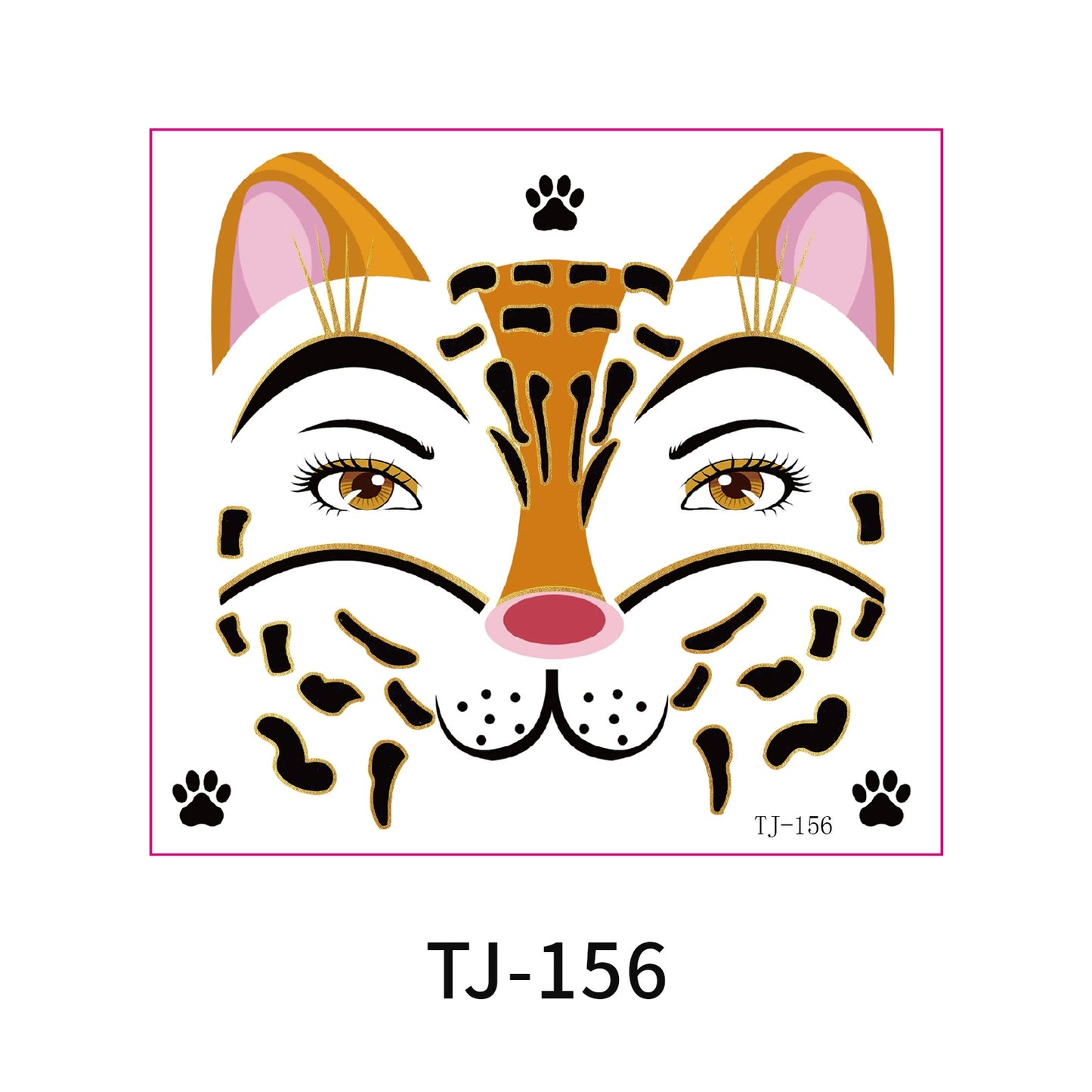 Cute Makeup Face Stickers For Kids