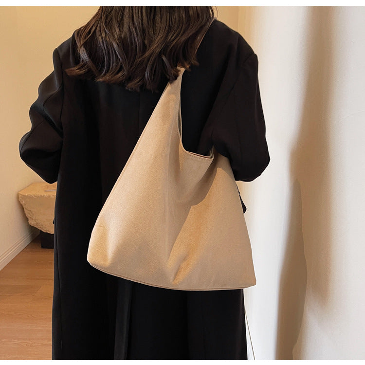 Soft Suede Handbag