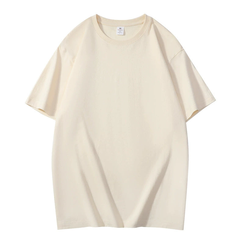Solid Color T-Shirt For Men And Women