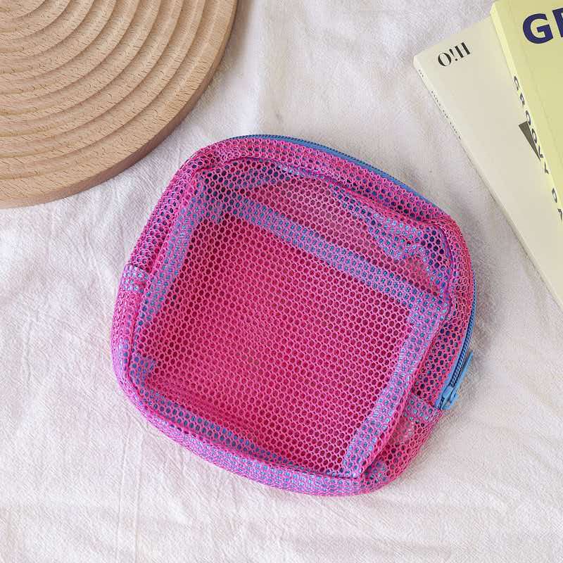 Portable Mesh Outdoor Travel Organizer Bag