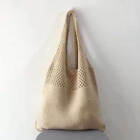 Knitted Single-shoulder Bag