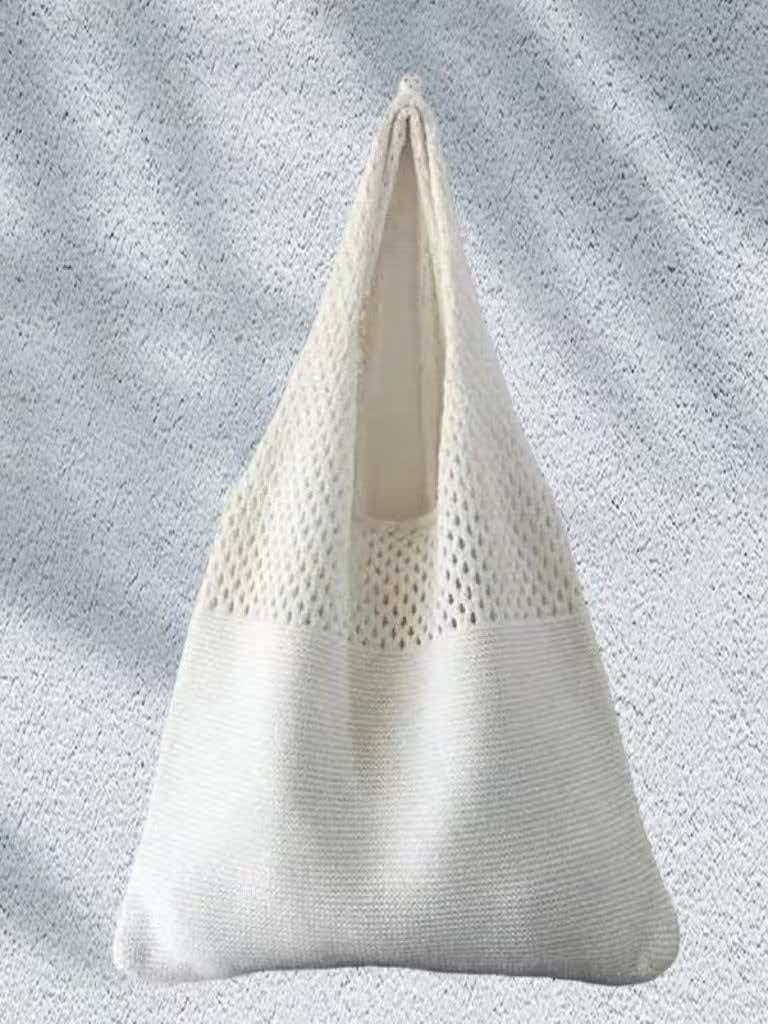 Knitted Single-shoulder Bag