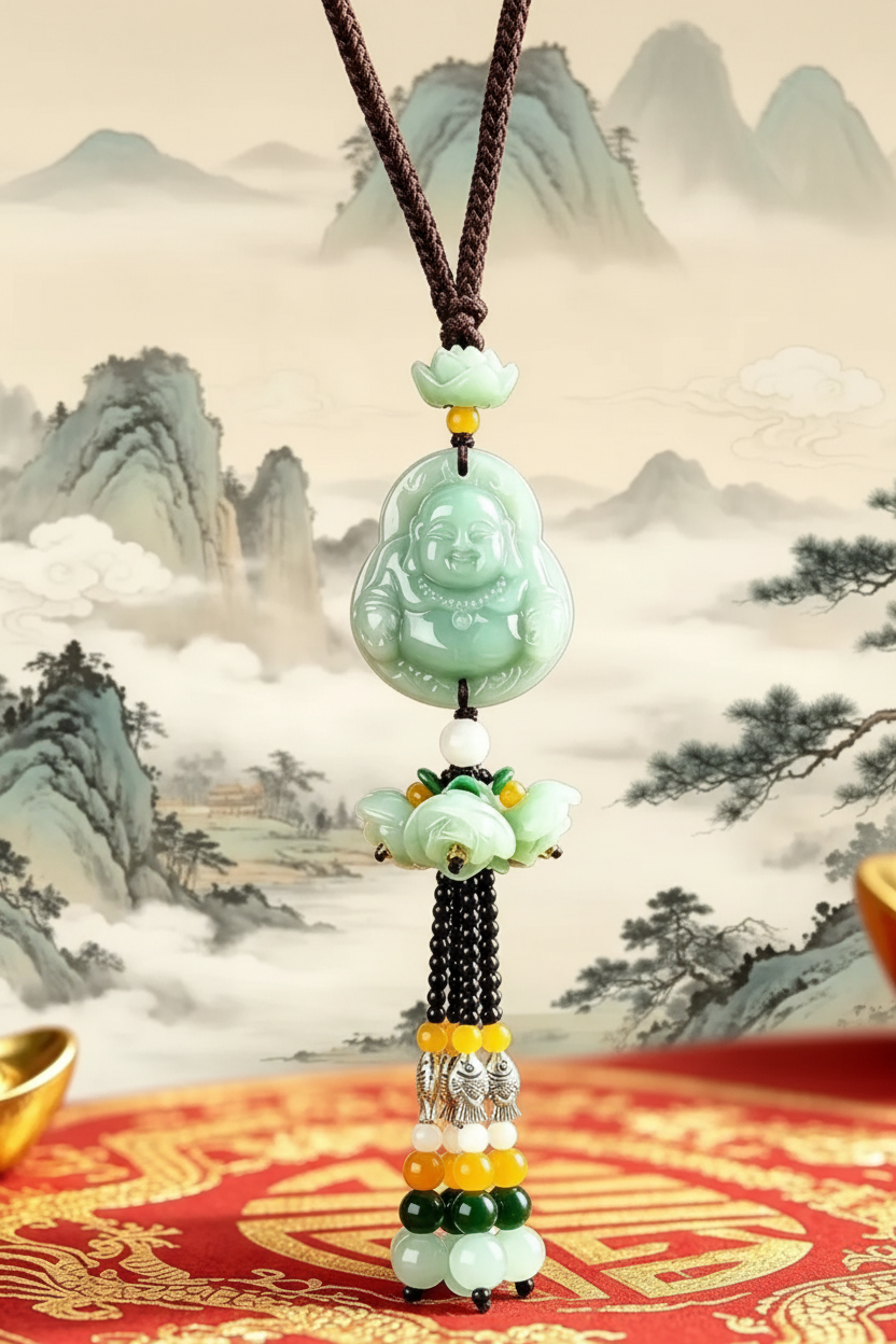 Buddha Lotus Pixiu Pendant