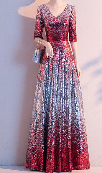 Sequins Maxi Dress