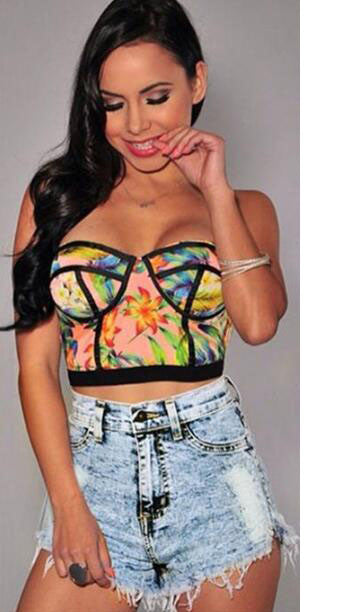 Tassel Denim Short