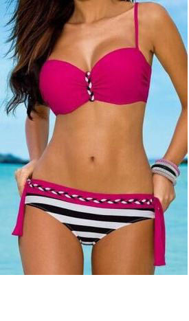 Stripe Bikini Set