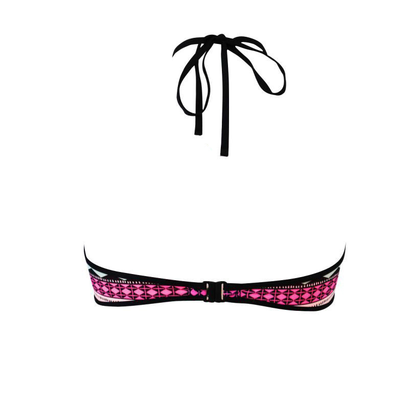Stripe Print Bikini Set