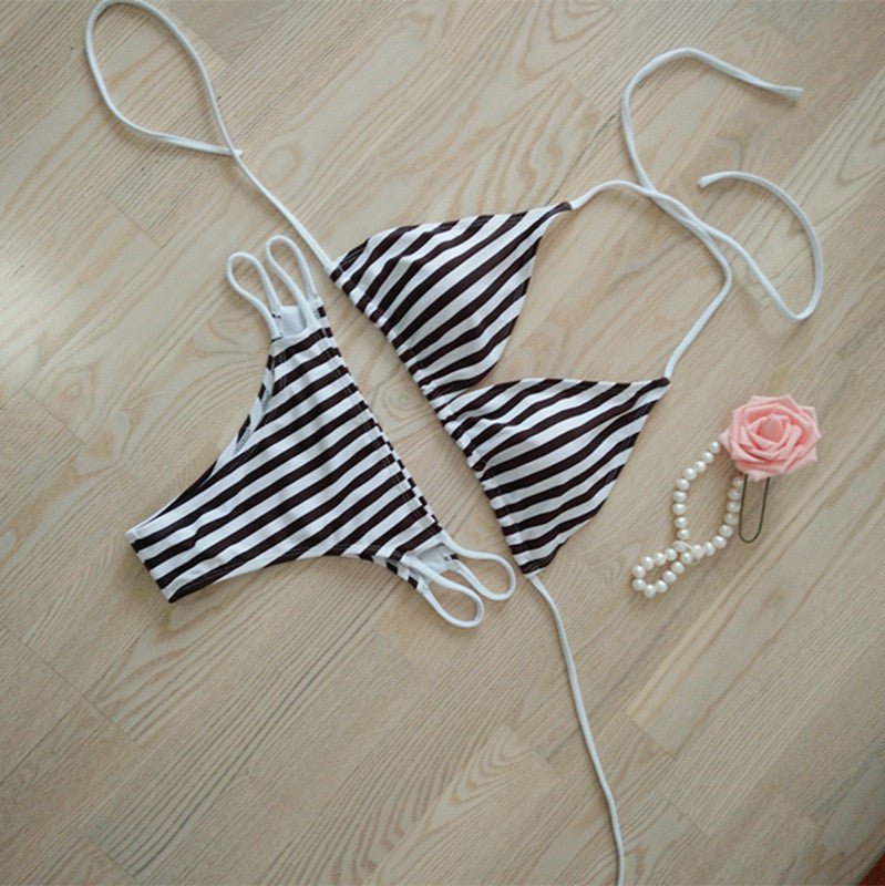 Stripe Bikini Set