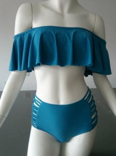 Romoti Cape Overlay Bikini Set