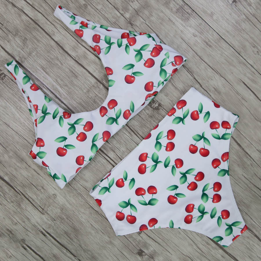 Floral Two Pieces Bikini Set