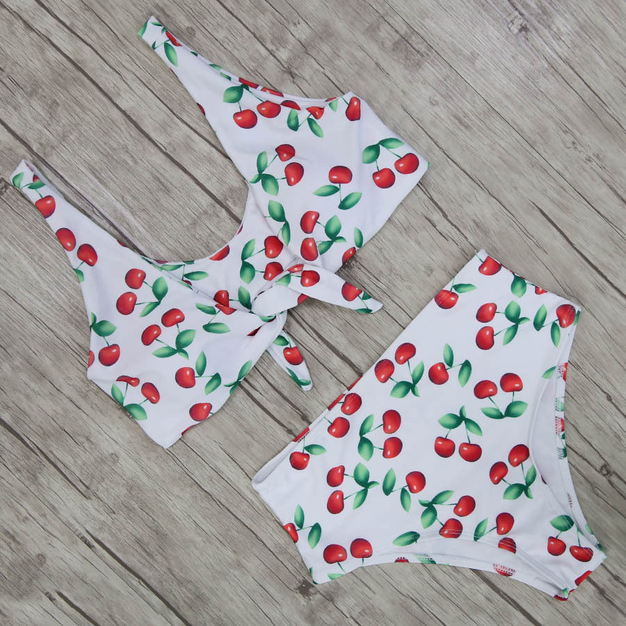 Floral Two Pieces Bikini Set